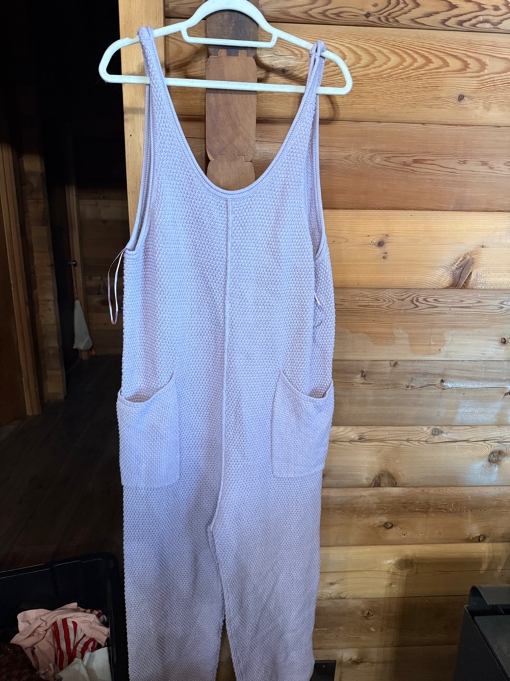 FP Movement by Free People Lilac Knit Jumpsuit